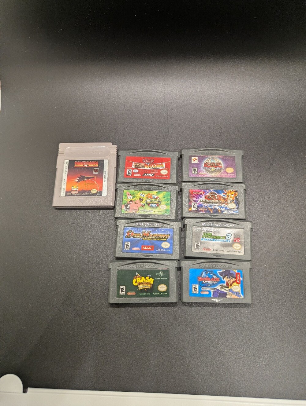 Nintendo Gameboy And Gameboy Advance Games Lot Of 9 Loose